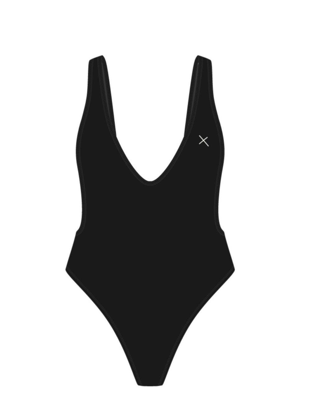 Boutine LA MANHATTAN BLACK RIO ONE-PIECE NWT NEW SIZE SMALL